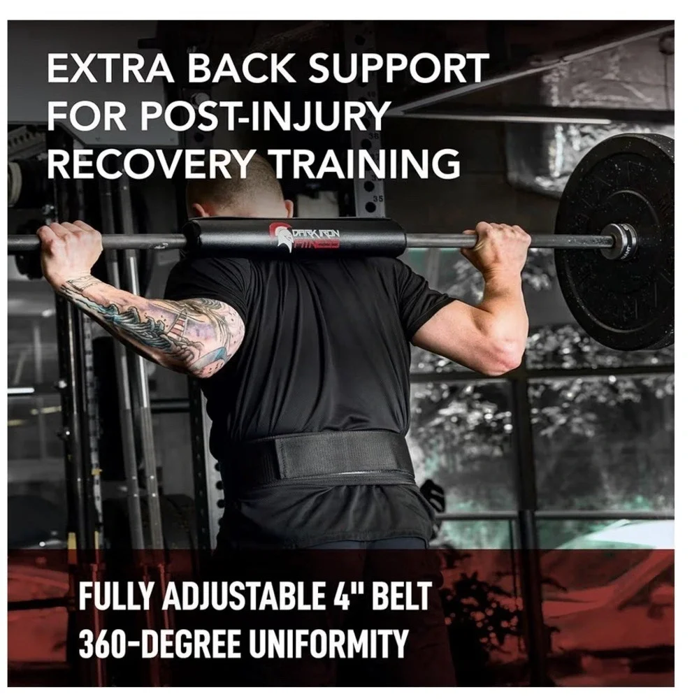 Dark Iron Fitness Self-Locking Weight Lifting Belt For Powerlifting Size‎ XS